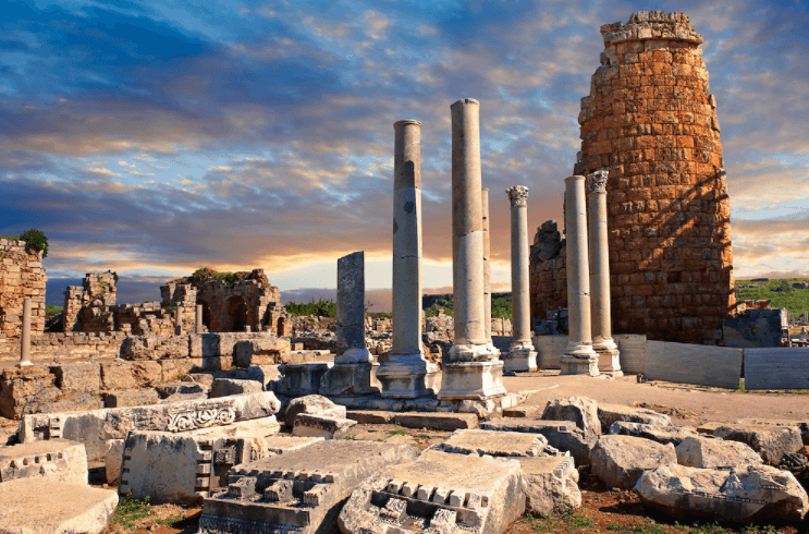  Perge Aspendos & Side Tour from Belek