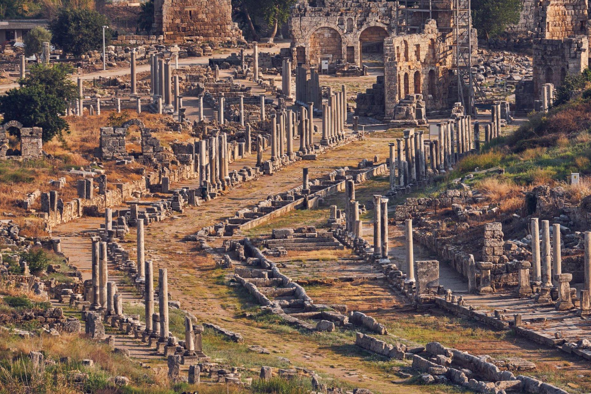 Perge, Aspendos & Side Tour from Antalya