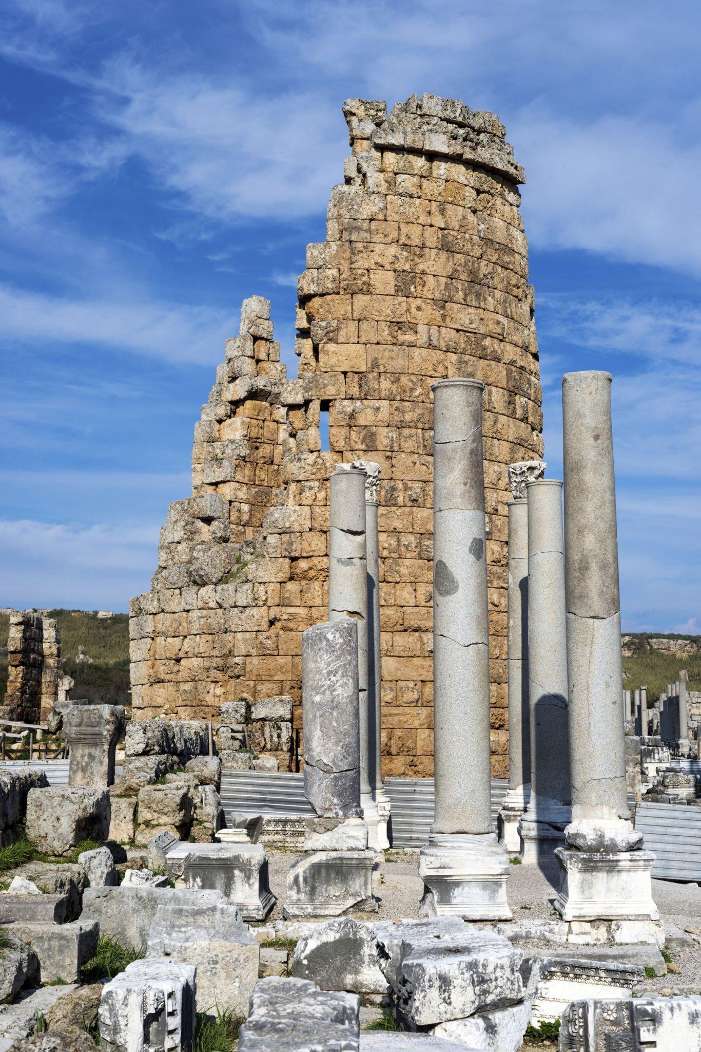  Perge Aspendos & Side Tour from Belek