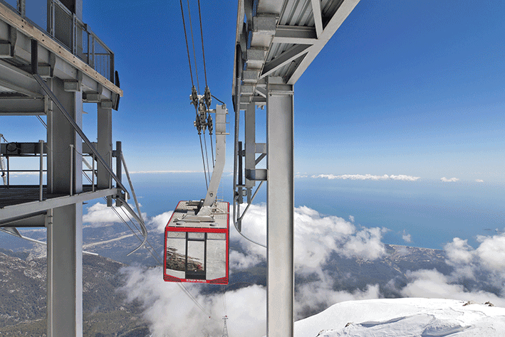 Olympos Cable Car Tour from Belek