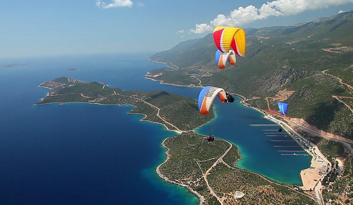 Fethiye Paragliding from Kaş