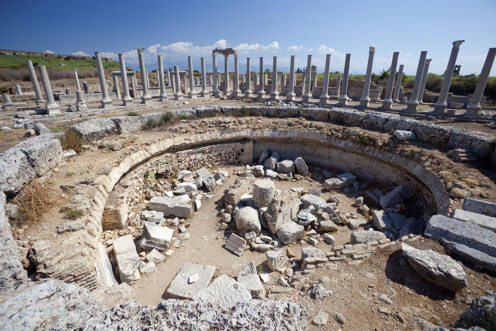 Perge, Aspendos & Side Tour from Antalya