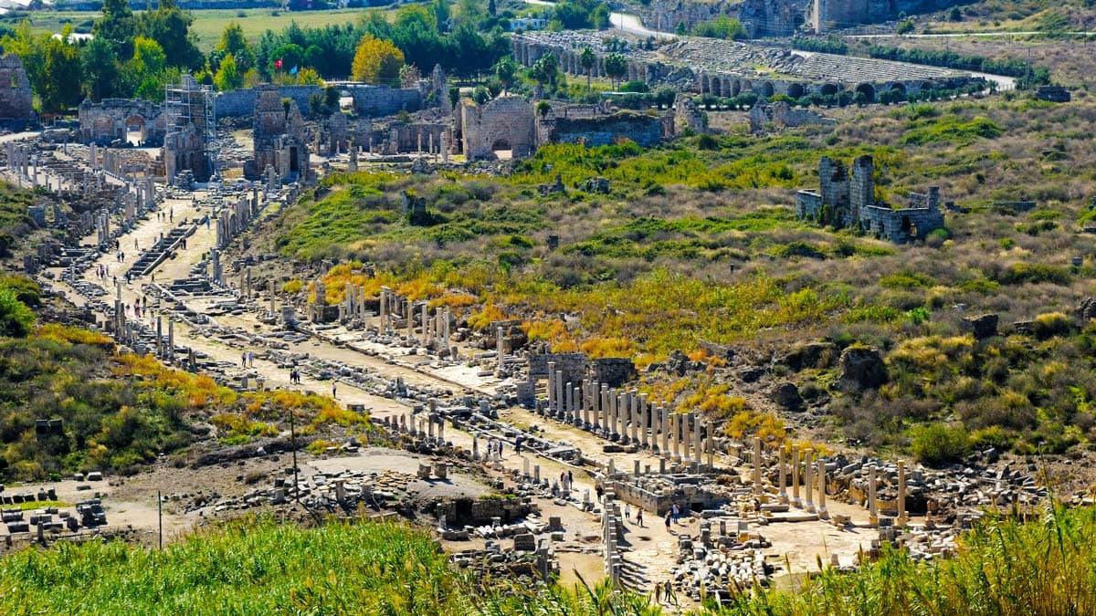  Perge Aspendos & Side Tour from Belek
