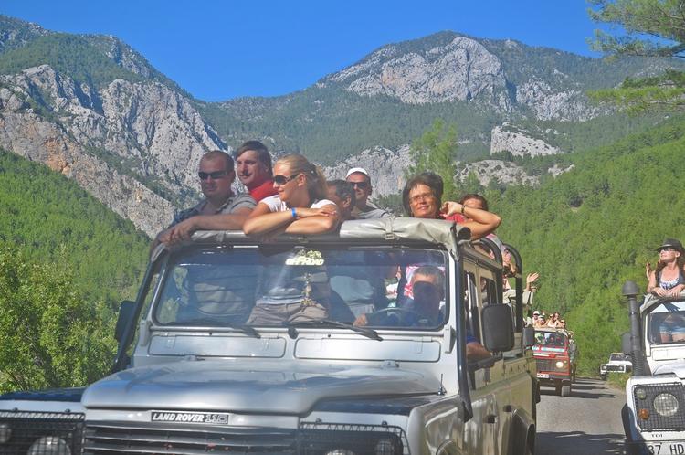 Köprülü Canyon Rafting and Eagle Canyon Jeep Safari Tour
