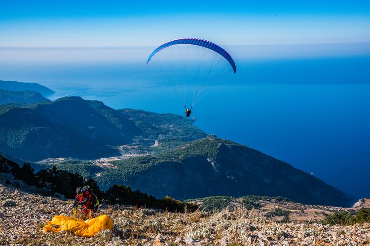 Paragliding in Fethiye from Kemer