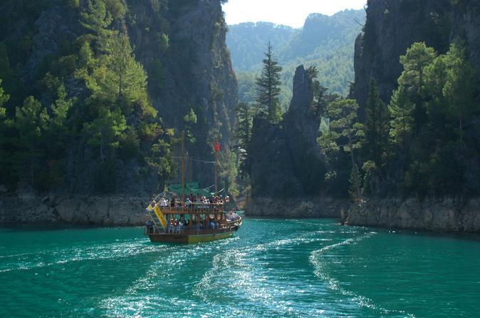 Green Canyon Boat Tour from Antalya