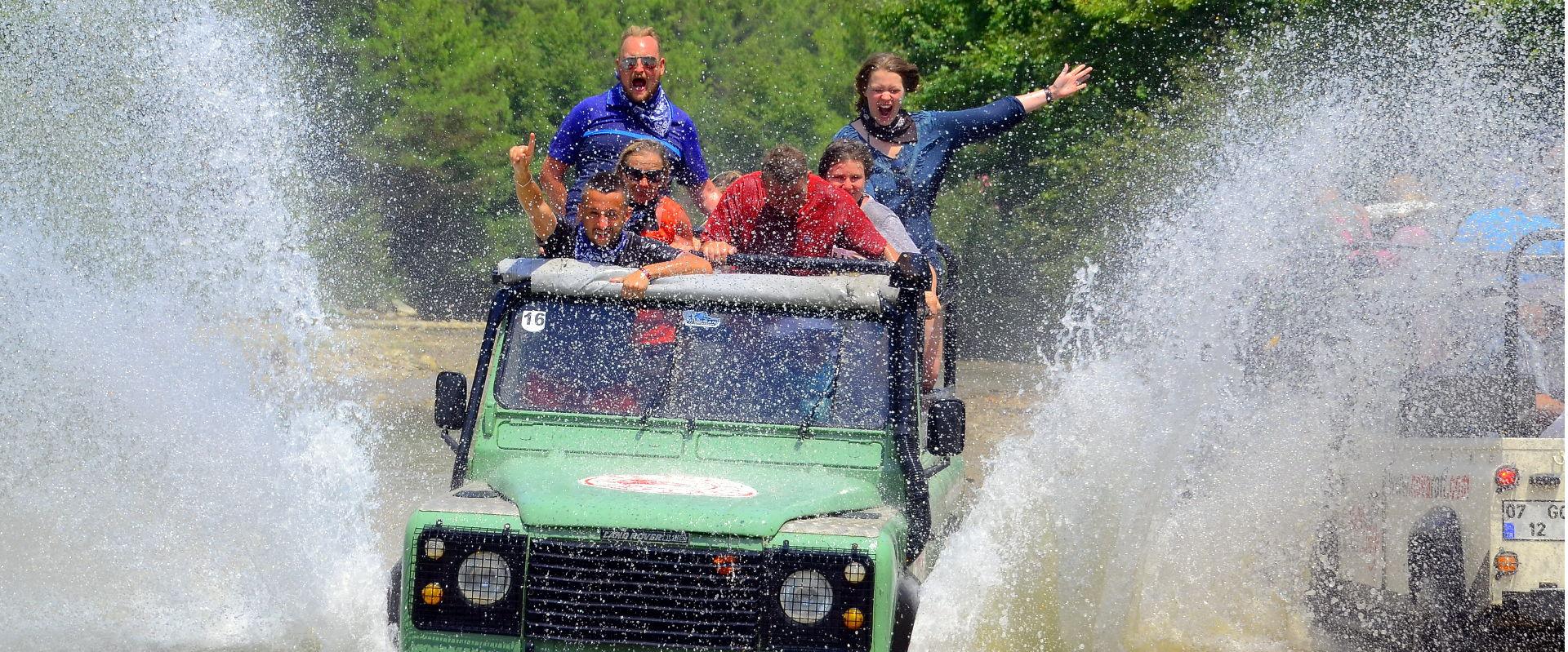 Rafting, Zipline and Jeep Safari Tour / 3-in-1 Adventure