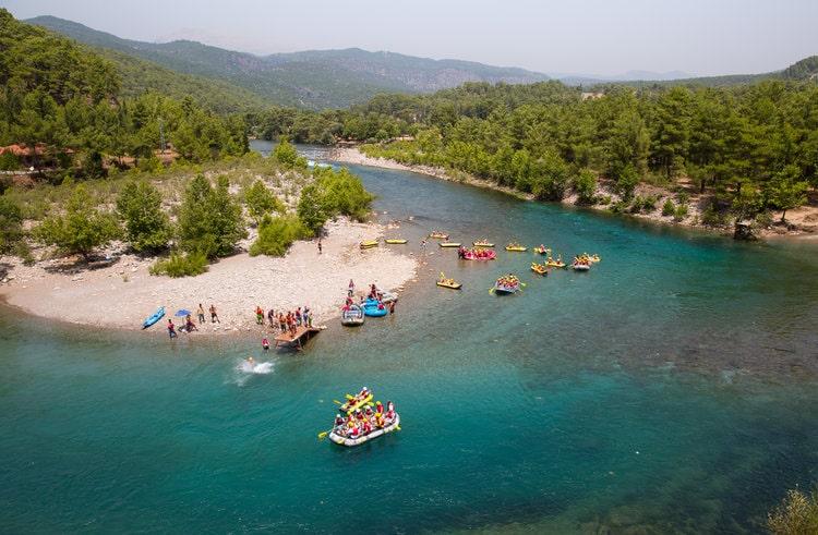Köprülü Canyon Rafting Tour from Alanya