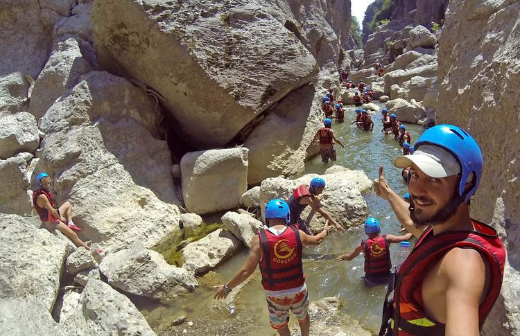 Köprülü Canyon Rafting Tour from Alanya