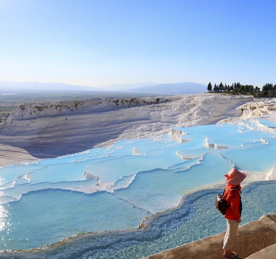 Pamukkale Tour with Hot Air Balloon Flight from Belek