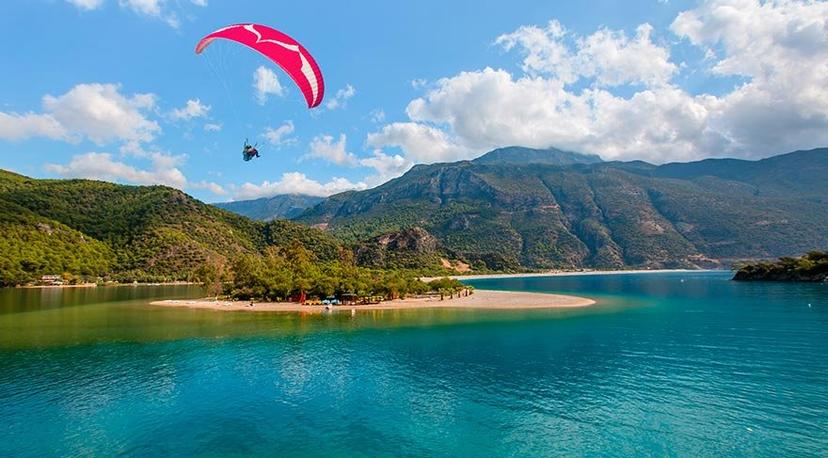 Paragliding in Fethiye from Kemer