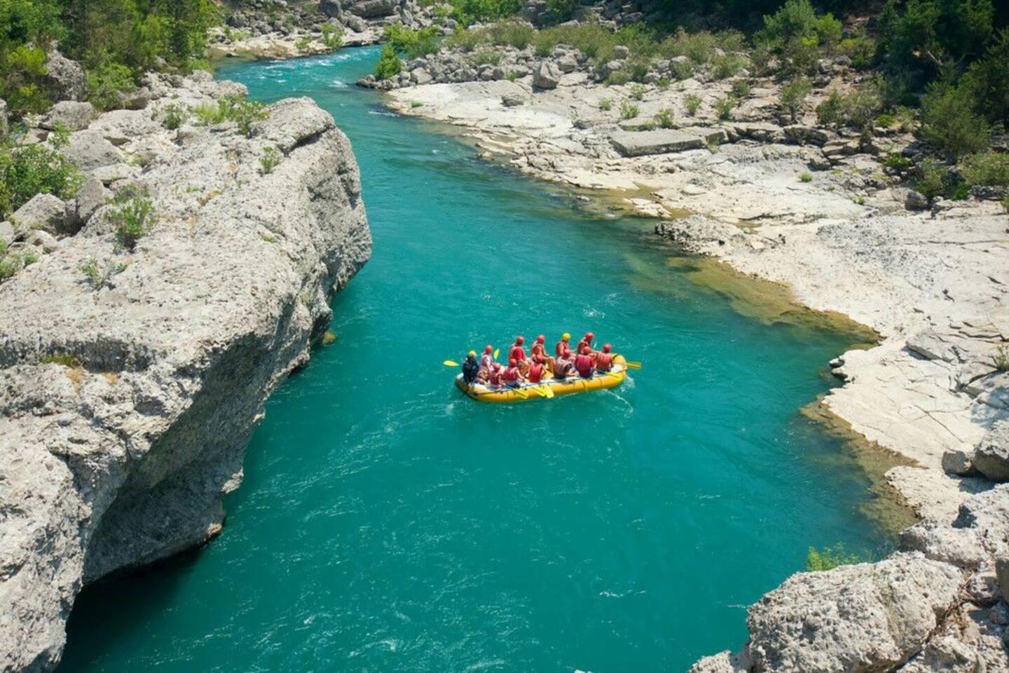 Köprülü Canyon Rafting Tour from Alanya