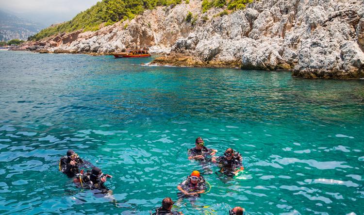 Scuba Diving in Bodrum