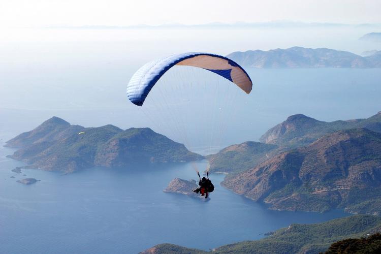 Paragliding in Fethiye from Kemer